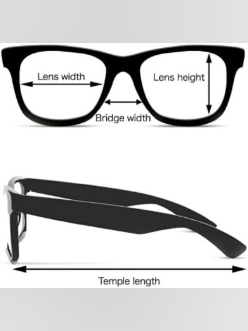 New Designer Inspired Rectangle Sunglasses Black Sunglasses - Picture 5 of 7
